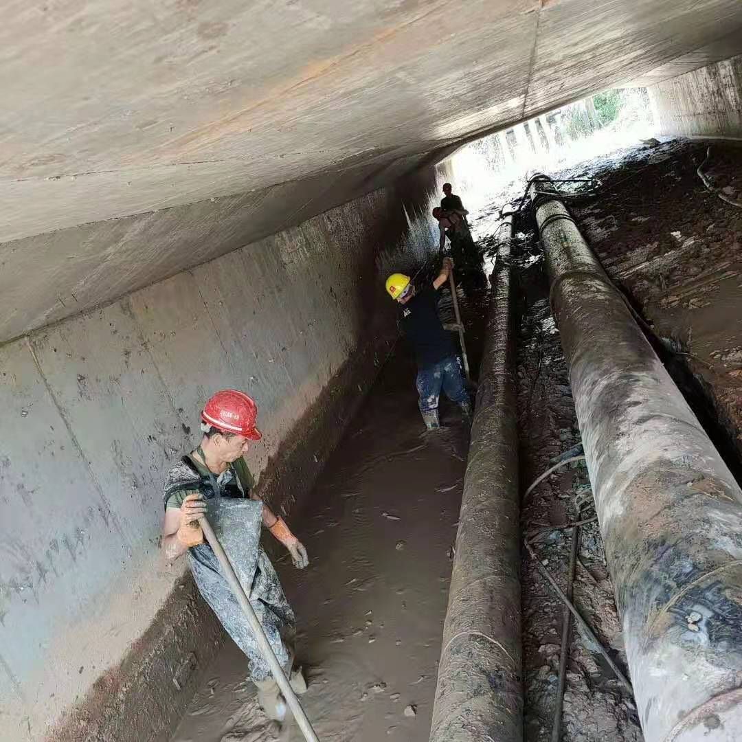 茄子河工业管道清淤
