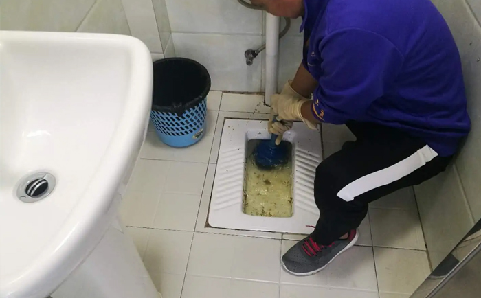 茄子河疏通蹲坑